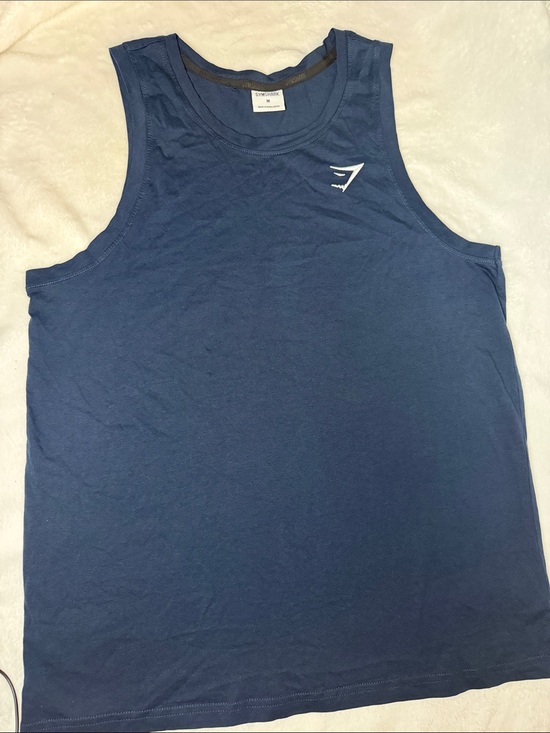 Gymshark Other - Gymshark Men's Navy Blue Tank Top